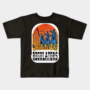 Regulators Billy the Kid Cowboys Kids T-Shirt